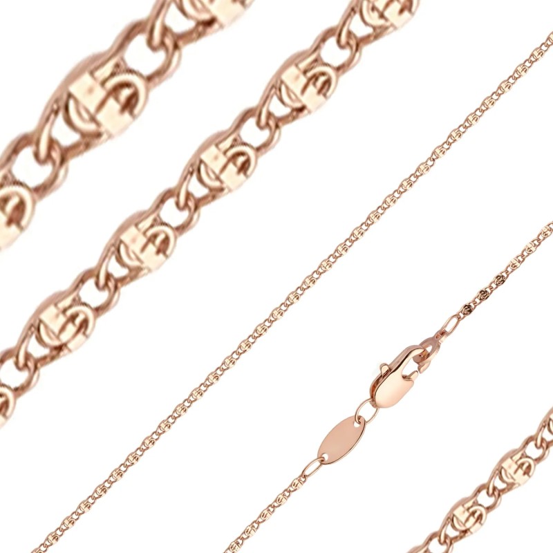 Apzeltītā ķēdīte Īpaši plānu gliemežu posmu virkne