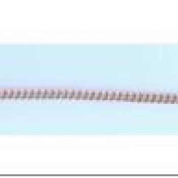 Apzeltītā ķēdīte Love austu stiepļu posmu pinums