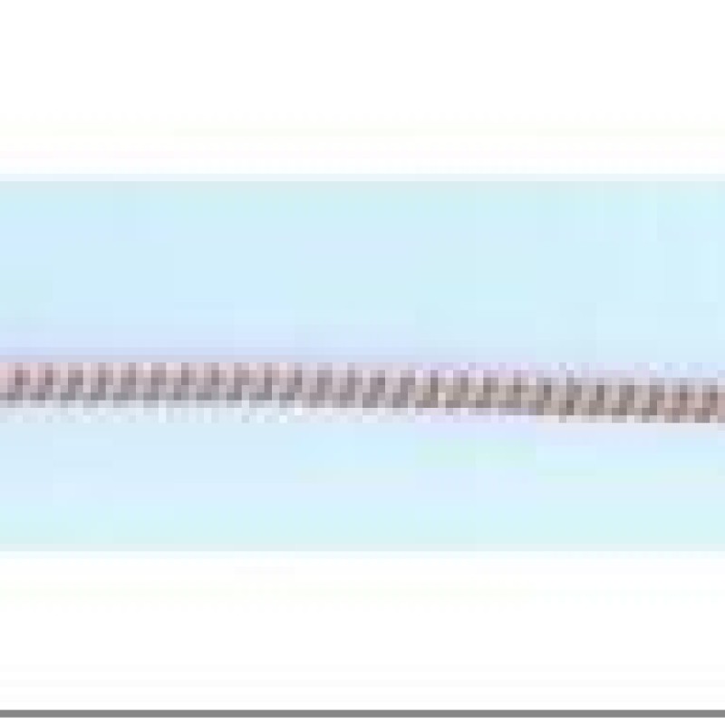 Apzeltītā ķēdīte Love austu stiepļu posmu pinums