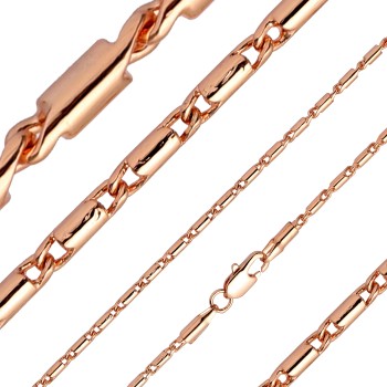 Apzeltītā ķēdīte Masīvā cilindriska gliemežvāka posmu virkne