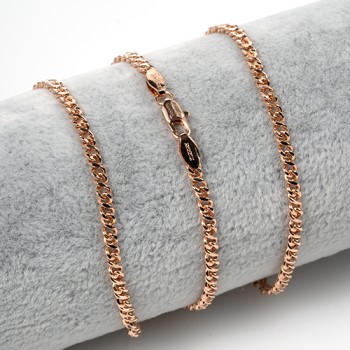 Apzeltītā ķēdīte Infinity apaļa 8-ka posmu pinums