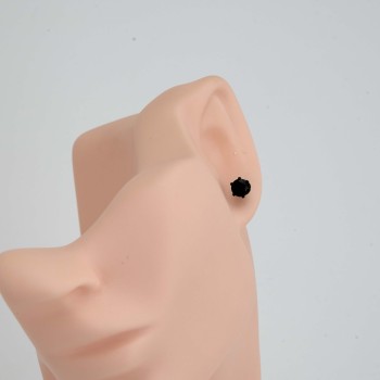 Nerūsējošā tērauda auskari melni