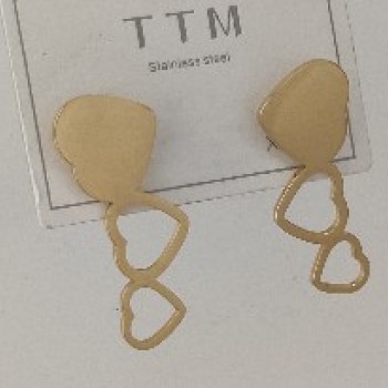 Apzeltīti auskari TTM