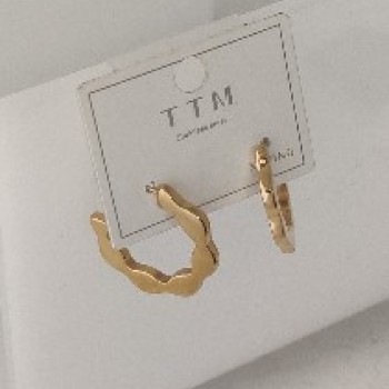 Apzeltīti auskari TTM