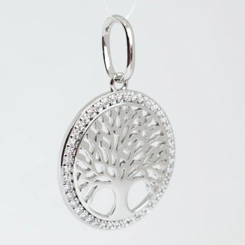 Kulons ar rodija pārklājumu