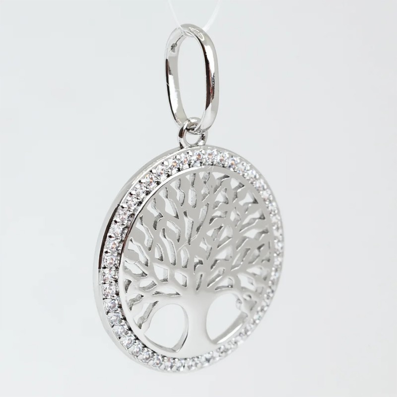 Kulons ar rodija pārklājumu