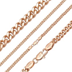 Apzeltītā ķēdīte Klasisks Maiami stila Kubas posmu pinums