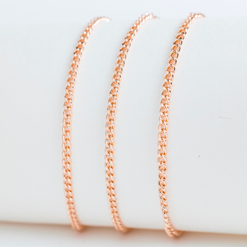 Apzeltītā ķēdīte Klasisks Maiami stila Kubas posmu pinums