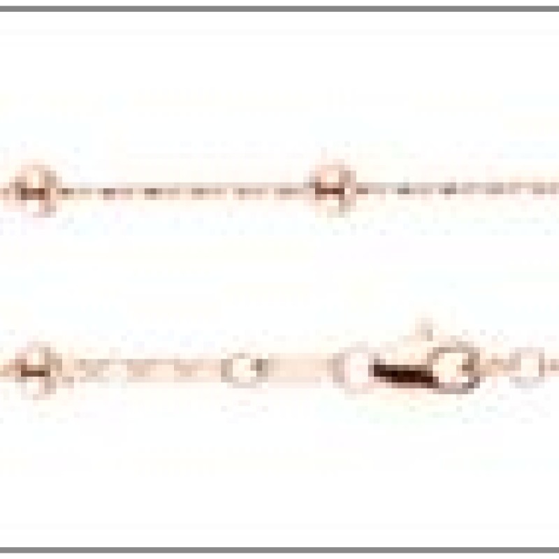 Apzeltītā ķēdīte Bumbiņu un smalkā gliemežvāka posmu virkne