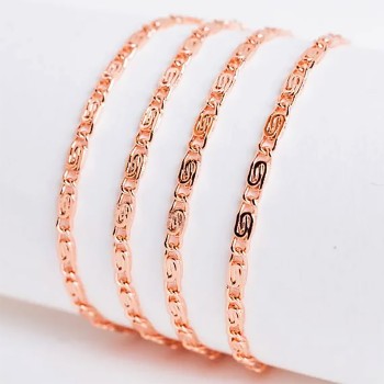 Apzeltītā ķēdīte Klasiskā gliemežu posmu virkne