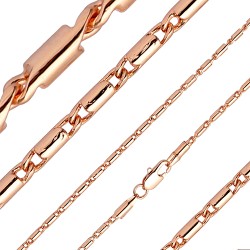 Apzeltītā ķēdīte Masīvā cilindriska gliemežvāka posmu virkne