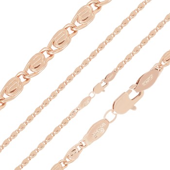 Apzeltītā ķēdīte Īpaši plānu gliemežu posmu virkne