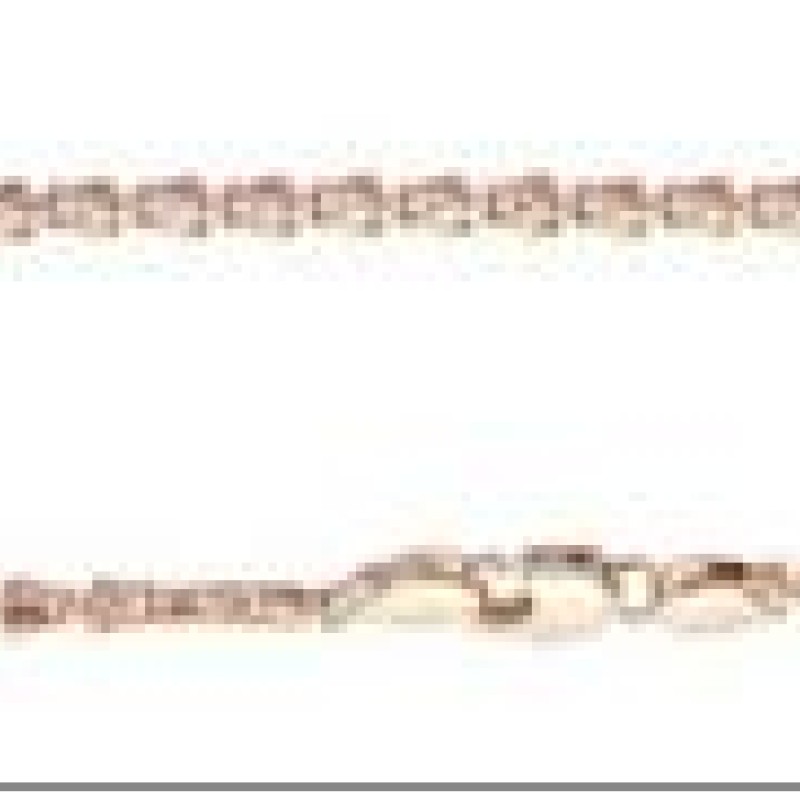 Apzeltītā ķēdīte Gliemežu stieples ar sānu kaltu posmu virkne