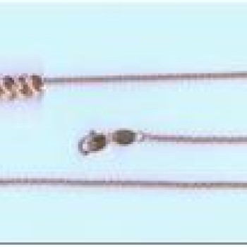 Apzeltītā ķēdīte S formas Franču virves pinums