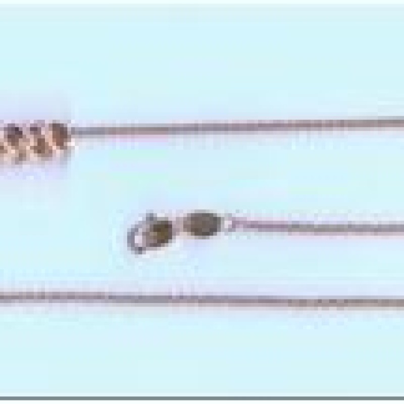 Apzeltītā ķēdīte S formas Franču virves pinums