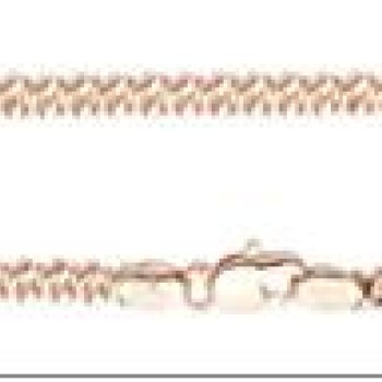 Apzeltītā ķēdīte Infinity apaļa 8-ka posmu pinums