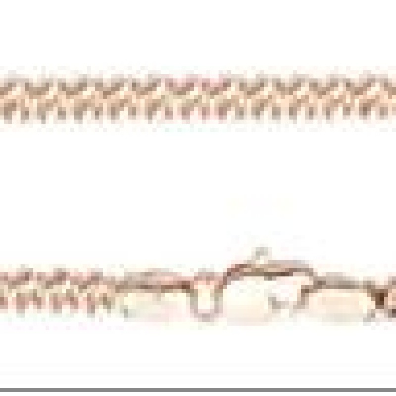 Apzeltītā ķēdīte Infinity apaļa 8-ka posmu pinums