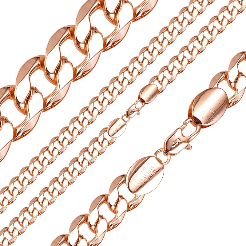 Apzeltītā ķēdīte Klasiskās ķēdes ar apmales posmu virkne