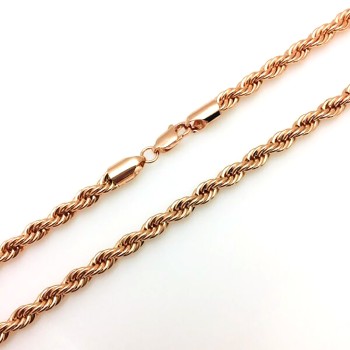 Apzeltītā ķēdīte Klasisks Franču virves pinums