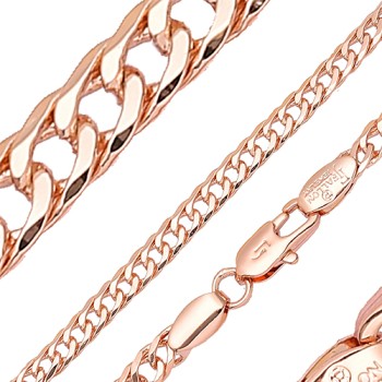 Apzeltītā ķēdīte Kubas dubulto posmu pinums