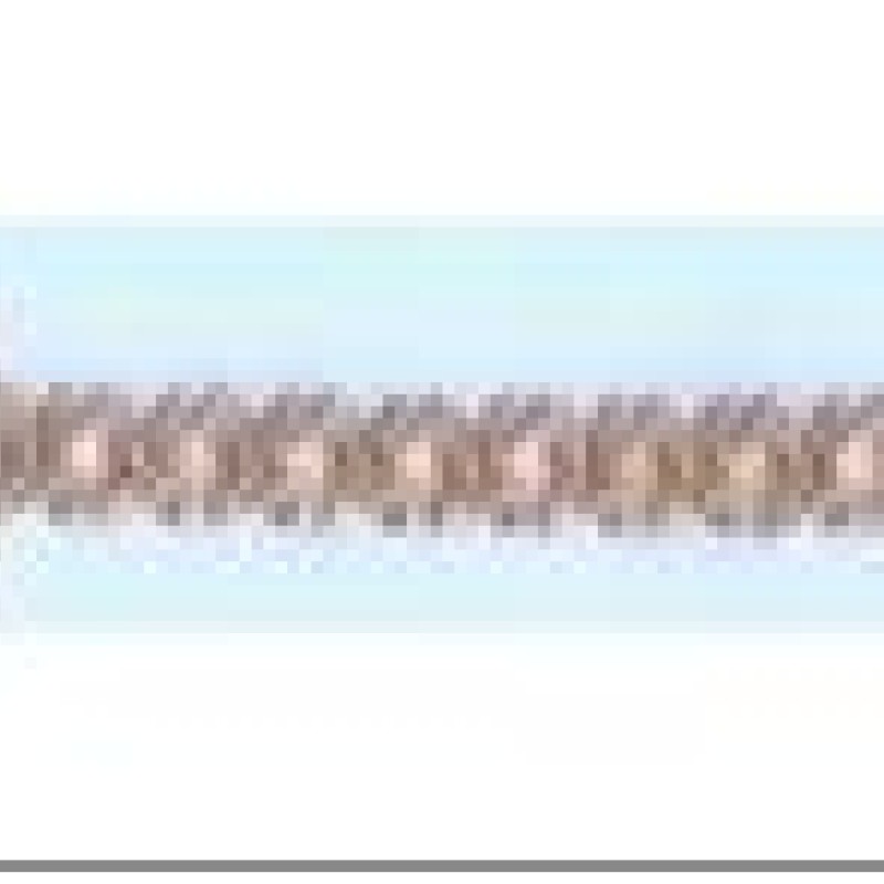 Apzeltītā ķēdīte Klasisks Rombo austu stiepļu posmu pinums