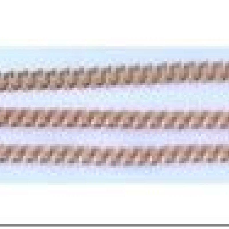 Apzeltītā ķēdīte Love austu stiepļu posmu pinums