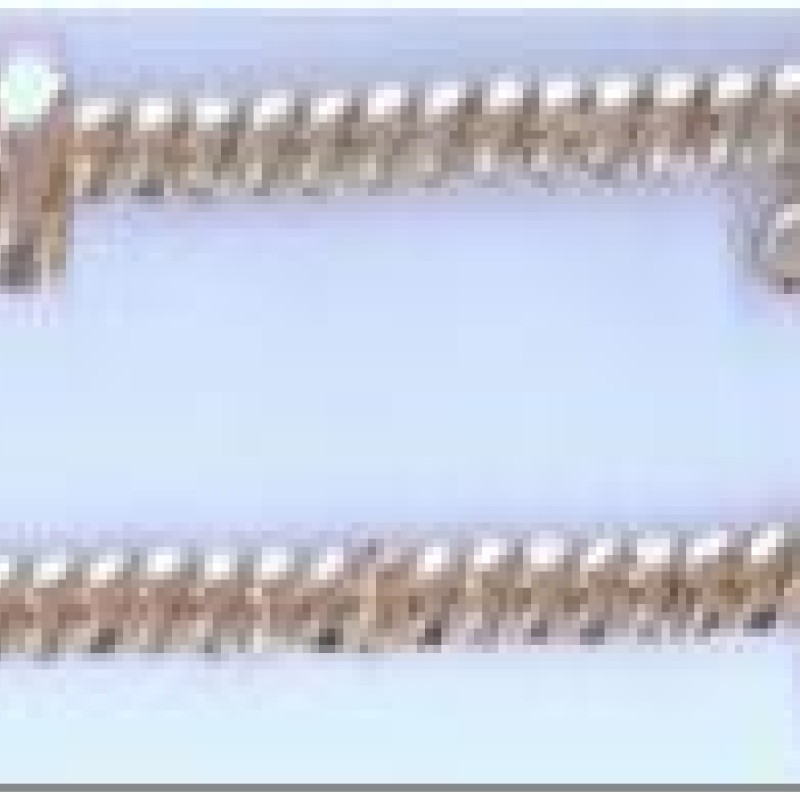 Apzeltītā ķēdīte Apmaļu punktveida gravējuma posmu virkne