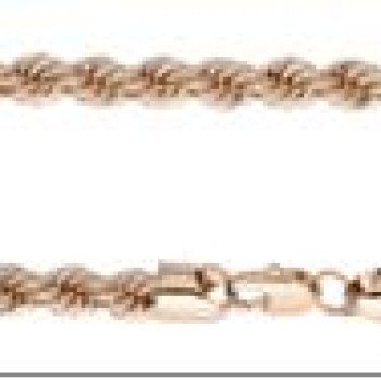 Apzeltītā ķēdīte Klasisks Franču virves pinums