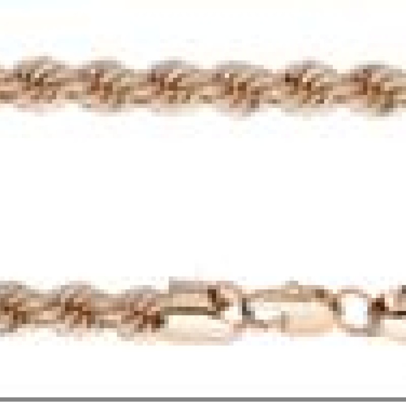 Apzeltītā ķēdīte Klasisks Franču virves pinums