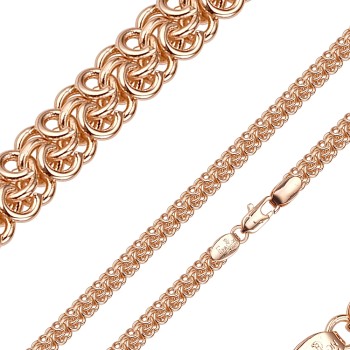 Apzeltītā ķēdīte Bismarks trīskāršas rolo pinums