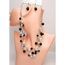 Kaklarota stieple ar auskariem