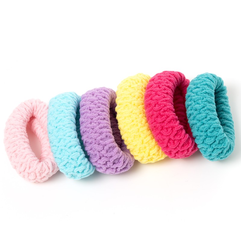 Matu gumiju komlekts (6gab.) ∅4,5cm maisiņā