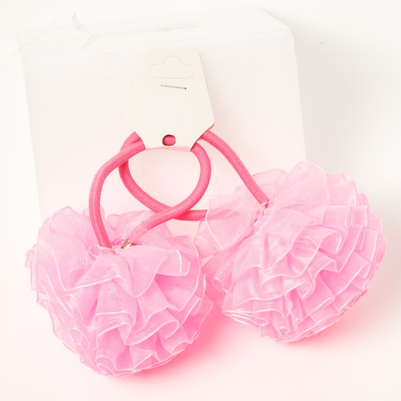 Matu gumiju komplekts ar pušķi (2gab.)