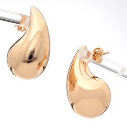 Apzeltīti auskari Lāses formas