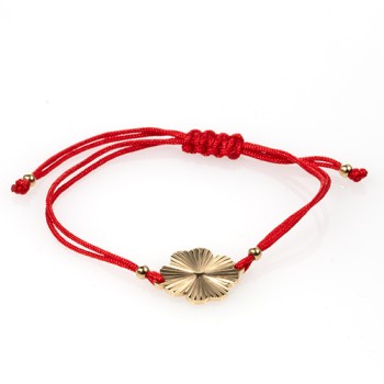 Rokassprādze-diedziņš ar rotu (Āboliņa lapa (VAN CLEEF) dizains)