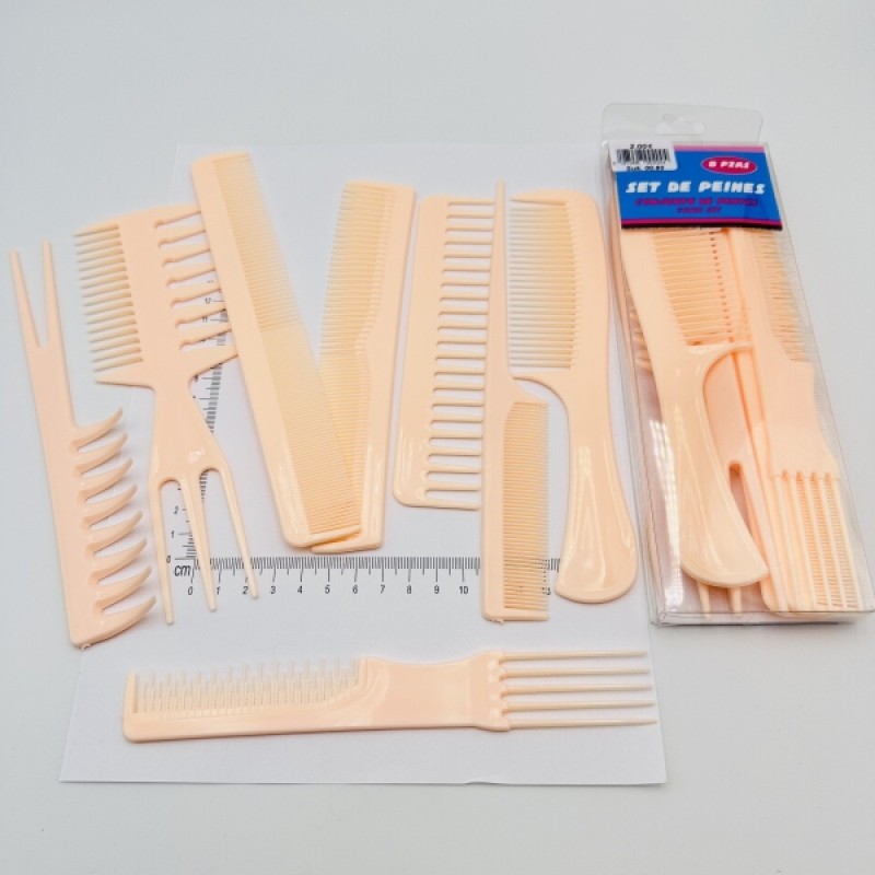 Matu ķemmju komplekts (8gab.)