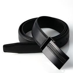 Ādas josta vīriešu GELOMA 3,1cm ar sprādzi "stienis"
