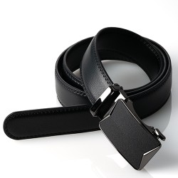 Ādas josta vīriešu GELOMA 3,1cm ar sprādzi "automāts"