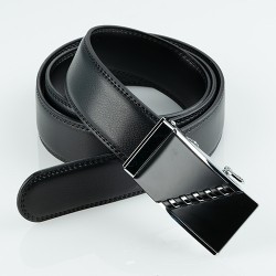 Ādas josta vīriešu GELOMA 3,5cm ar sprādzi "automāts"