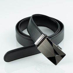 Ādas josta vīriešu GELOMA 3,5cm ar sprādzi "automāts"