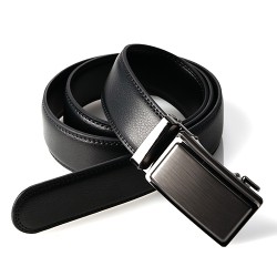 Ādas josta vīriešu GELOMA 3,5cm ar sprādzi "automāts"