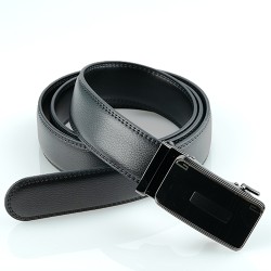 Ādas josta vīriešu GELOMA 3,5cm ar sprādzi "automāts"