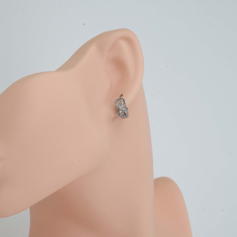 Auskari ar rodija pārklājumu