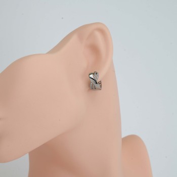 Auskari ar rodija pārklājumu