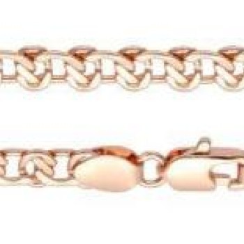 Apzeltīta rokassprādze Kabeļveida gliemežvāku saites ķēdes