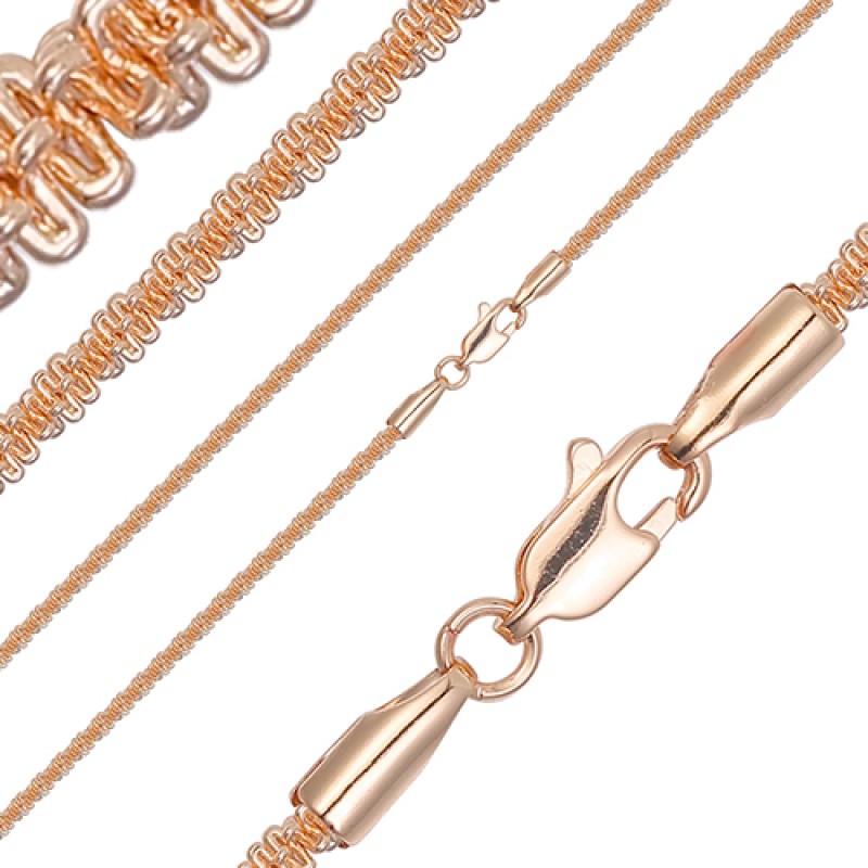 Apzeltītā ķēdīte Klasiskā Margarita pinums