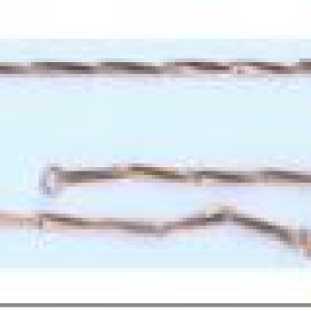 Apzeltītā ķēdīte Elegantu klasisku stienīšu posmu virkne ar šarnīrveida saitēm