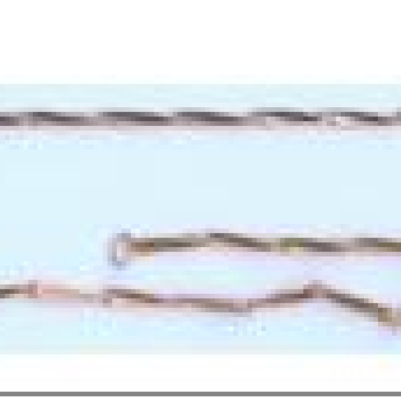 Apzeltītā ķēdīte Elegantu klasisku stienīšu posmu virkne ar šarnīrveida saitēm