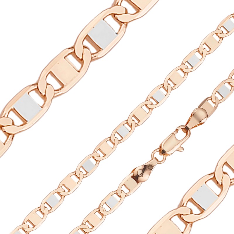 Apzeltītā ķēdīte Klasiskās Jūras ķēdes posmu virkne