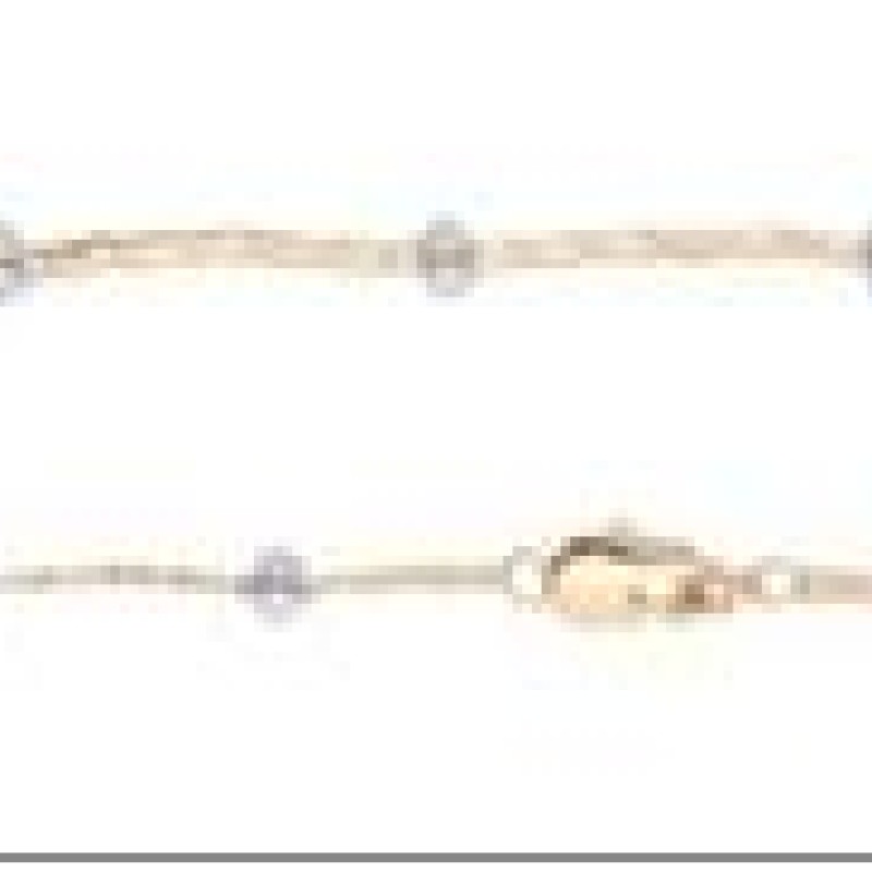 Apzeltītā ķēdīte Bumbiņu un 2 pušu apaļa gliemežvāka posmu virkne